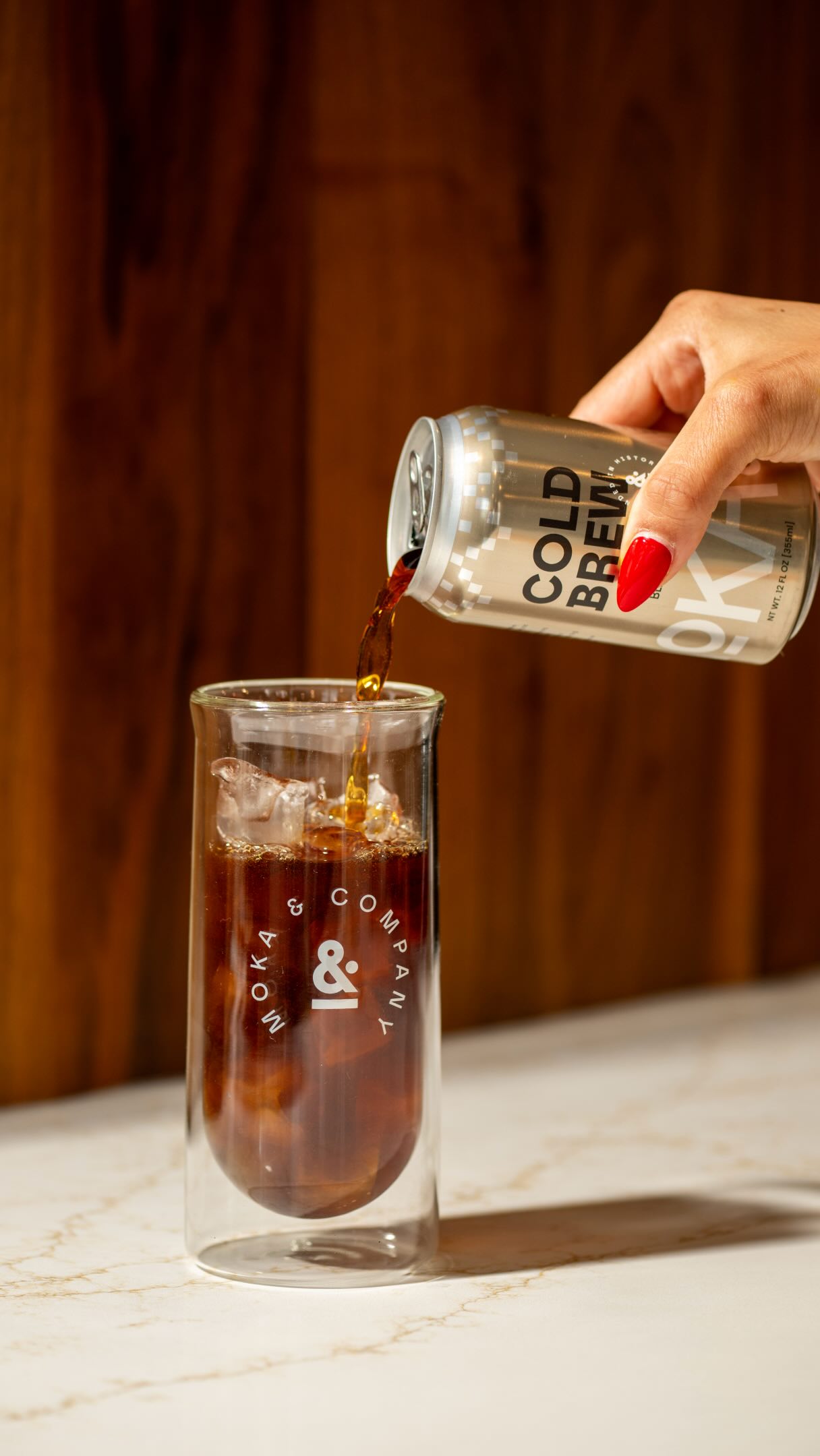 Pure. Bold. Cold.
Experience the smooth taste of our signature Cold Brew made with 100% premium coffee beans.

Your circle. Your space. Your brew.

#GrabAndGo #ColdBrew #SpecialtyCoffee #SummerCoffee
