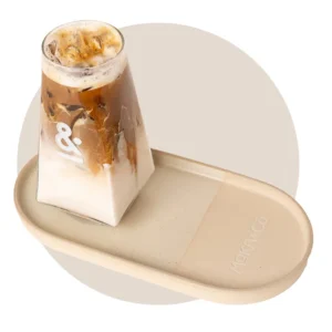 Moka and Co iced salted caramel latte