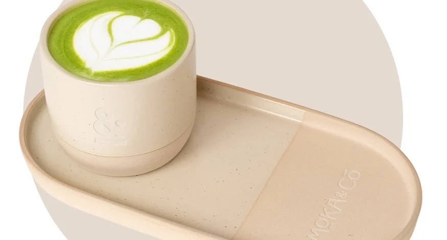 Moka and Co matcha latte