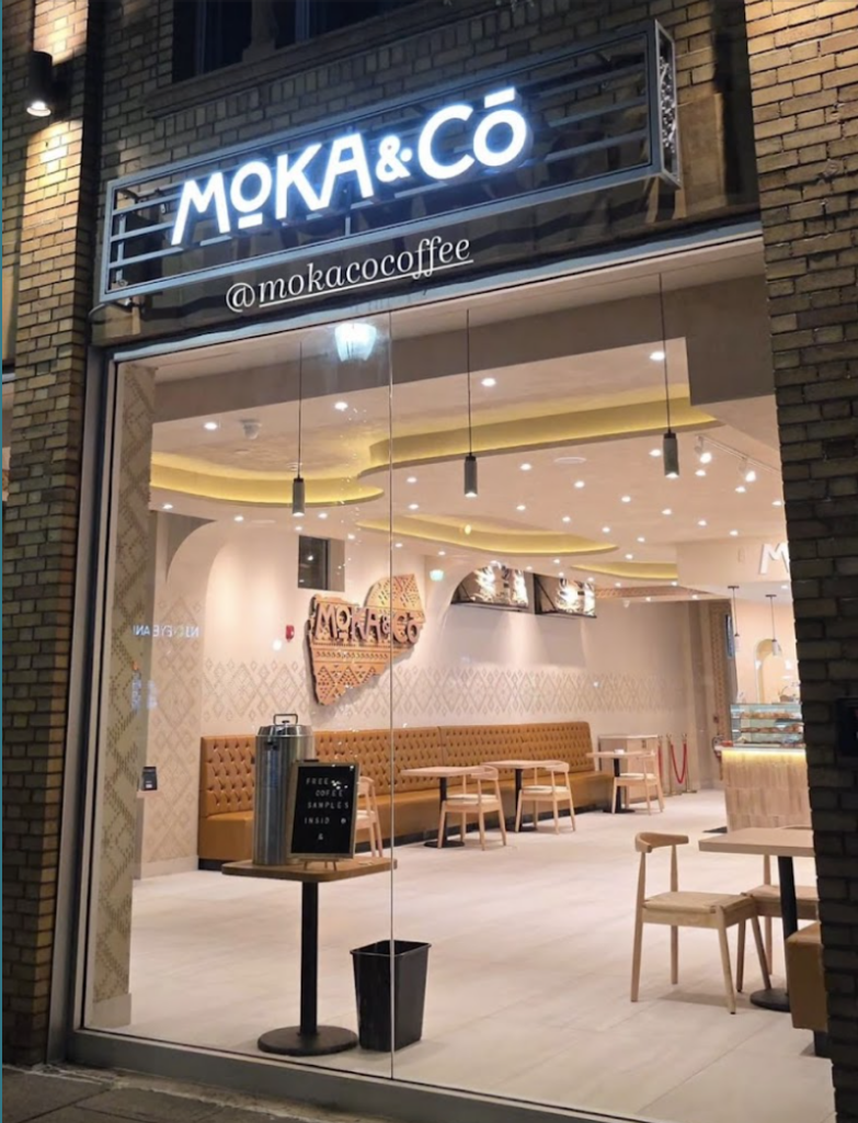 Moka and Co Englewood storefront