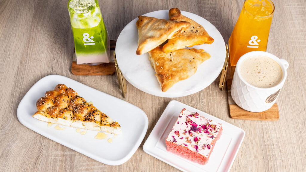 Coffee and pastry Catering Spread