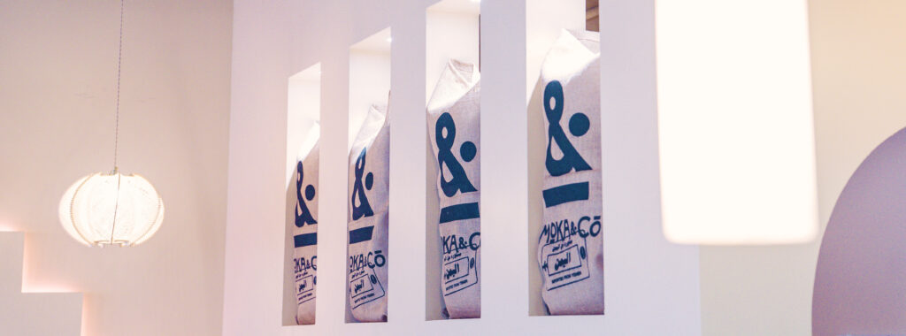 Organic Yemeni Coffee Bags at Fremont Moka and Co